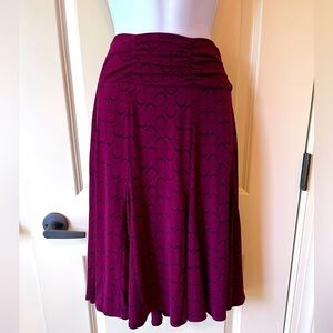 Apt 9 Maroon Skirt size Medium